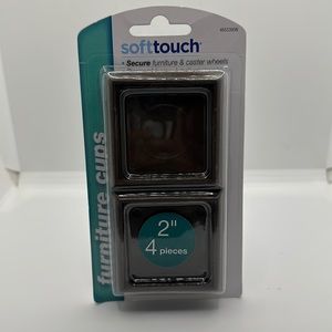 Soft touch 4 pack smooth caster cups